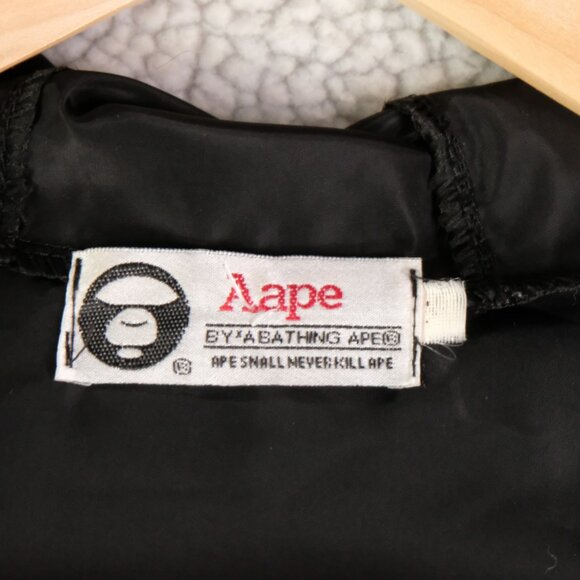 Aape By A Bathing Ape Jacket Mens Large Windbreaker Hooded AAPE Universe - Picture 9 of 10